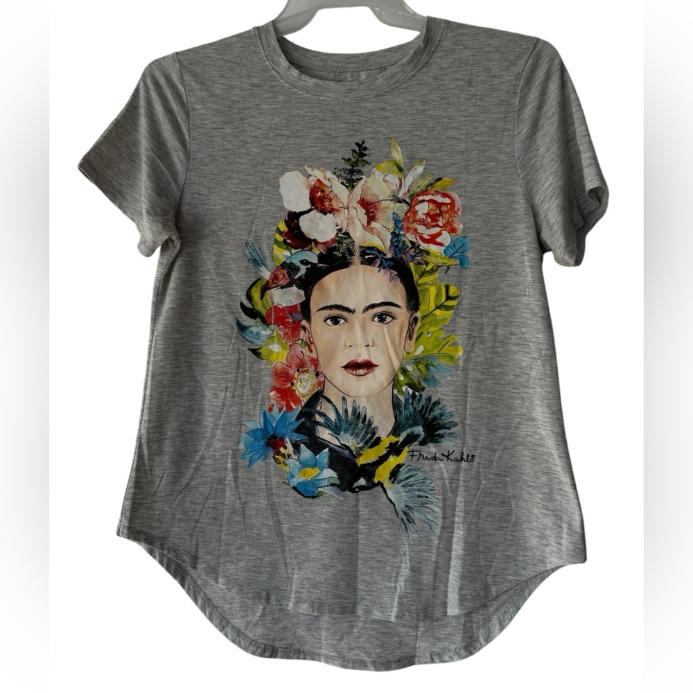Frida Kahlo Women’s Graphic Tee T-shirt Shirt Top